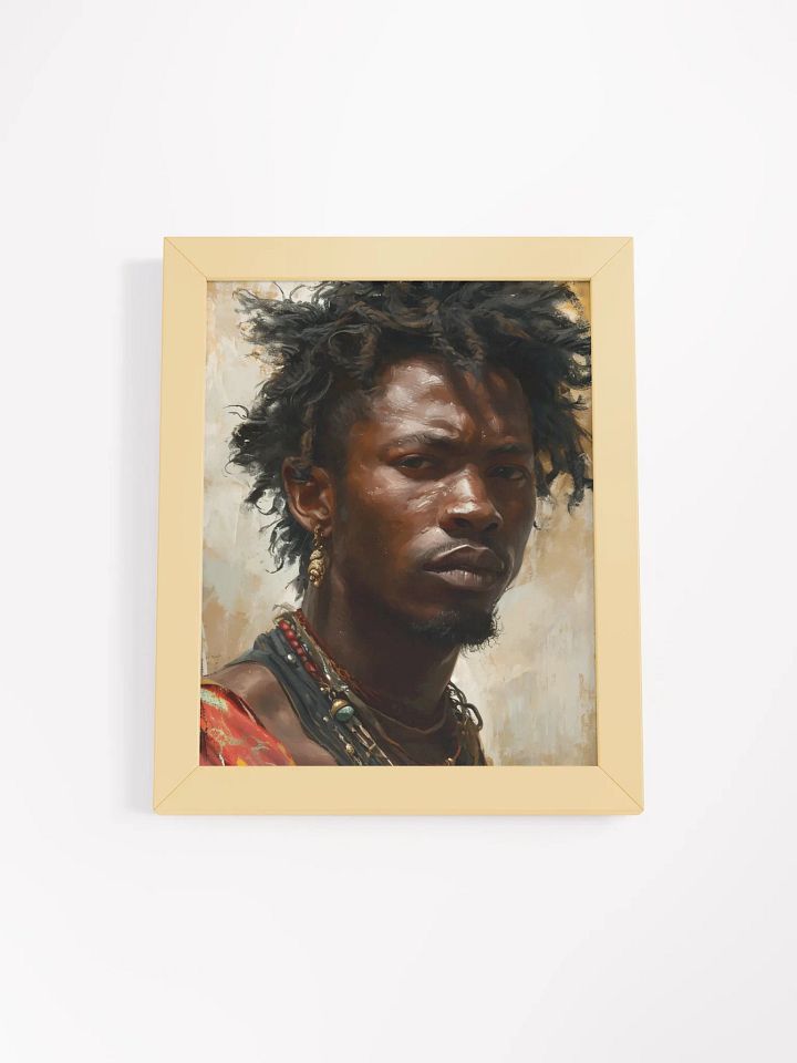 Intense Gaze Framed Art Print product image (2)