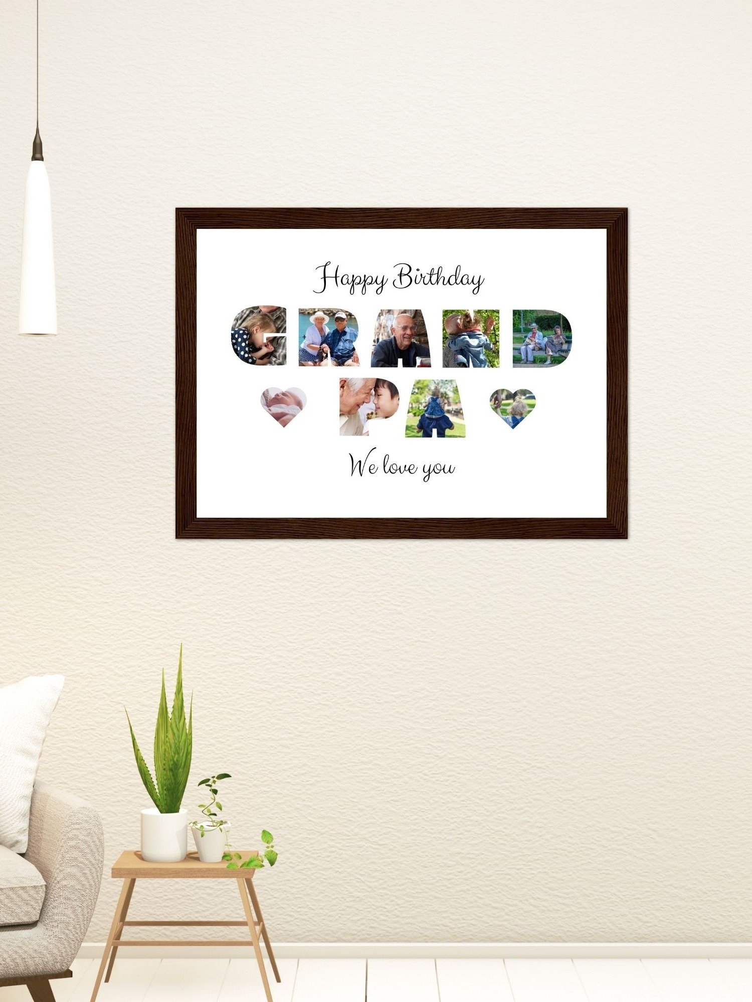 Happy Birthday Grandpa Photo Collage Canva Template product image (7)