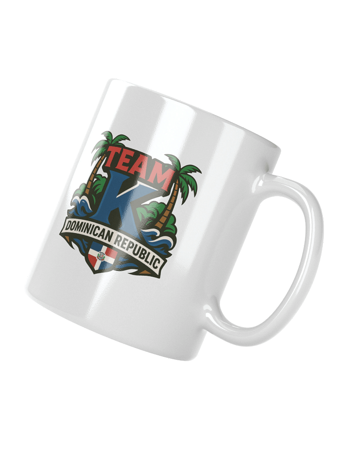 TEAM K Dominican Republic White Mug product image (5)