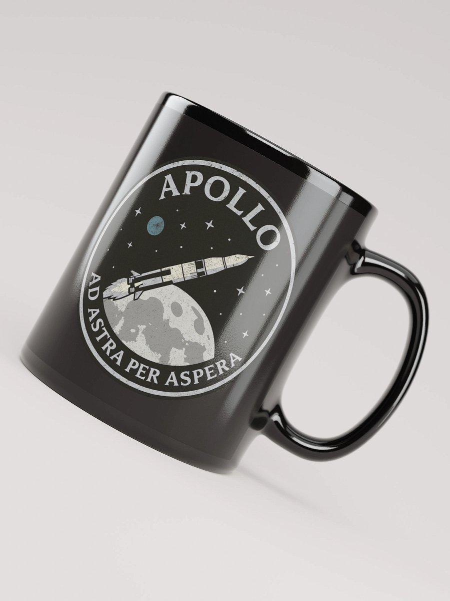 Apollo Program Mug – Ad Astra Per Aspera Coffee Cup | NASA Moon Mission Tribute product image (7)