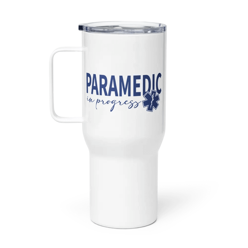 Paramedic in Progress - Travel Mug w/ Handle product image (1)