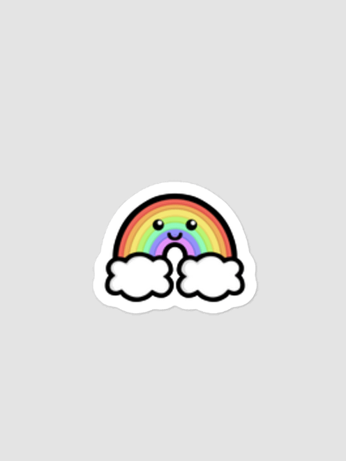 Rainbow sticker product image (1)