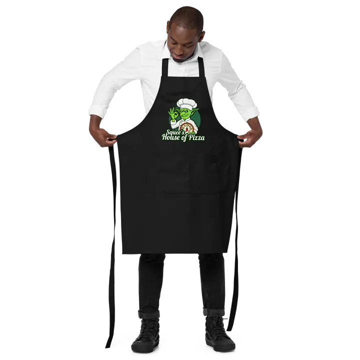 Squee’s House of Pizza Organic Cotton Apron product image (2)