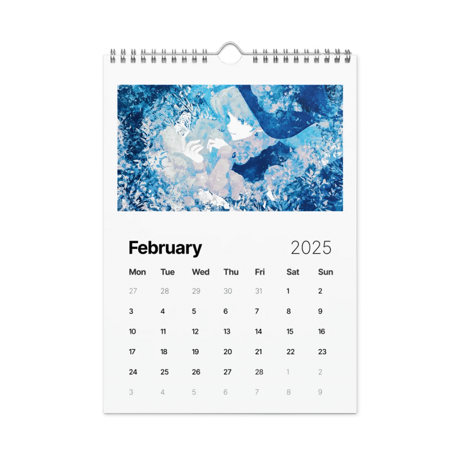 2025 CloudyClairity Calendar product image (5)