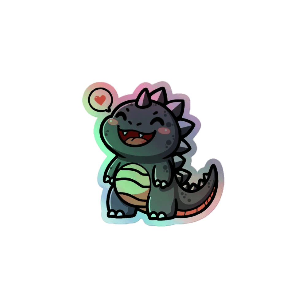 Happy Goji - Holo Sticker product image (1)