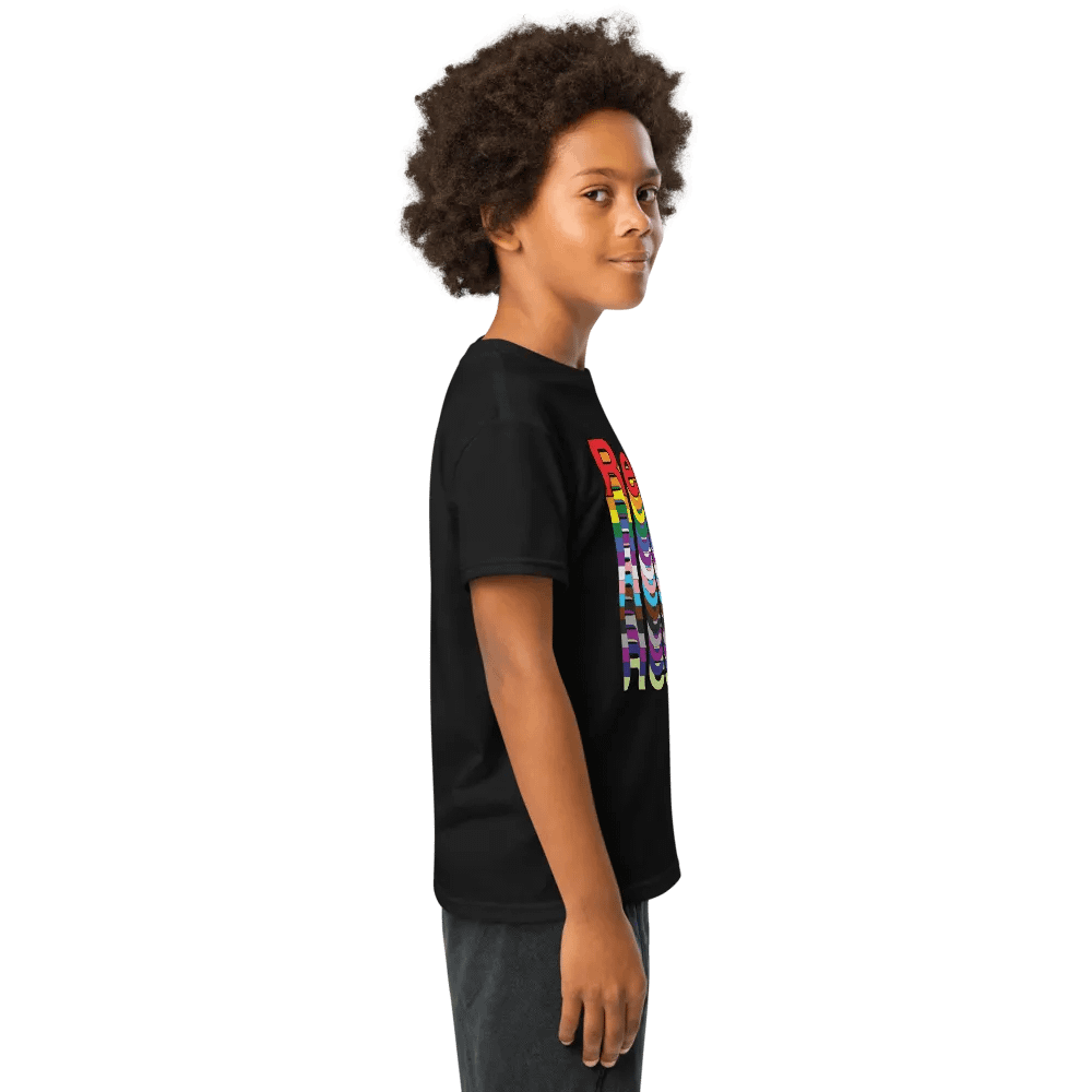 Resist - Rainbow Gildan Youth Sports Tee product image (3)