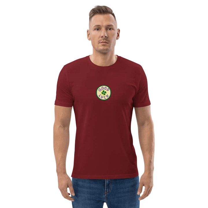 Lucky Clover Badge Organic Tee product image (2)