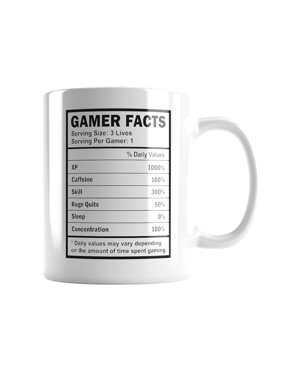 Gamer Facts Mug product image (2)