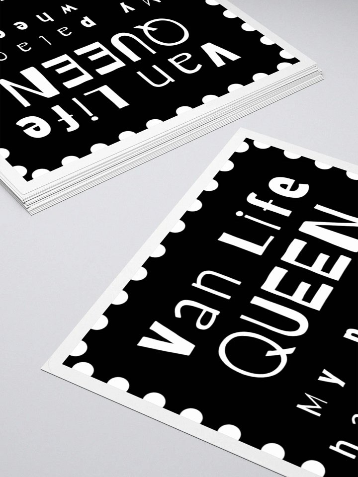VAN LIFE QUEEN • STICKER product image (1)