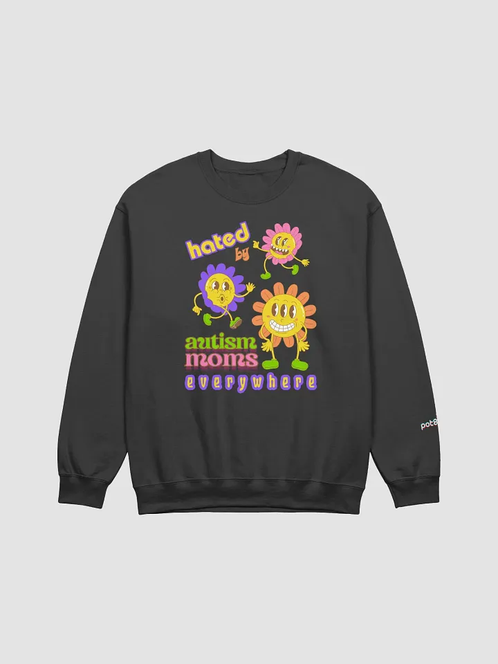 HATED BY AUTISM MOMS premium sweatshirt product image (5)