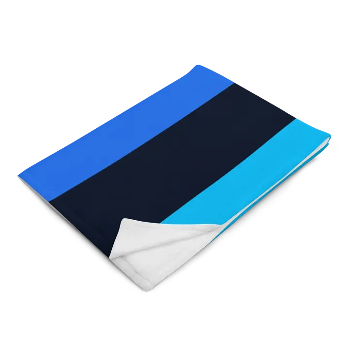 Blue Block Blanket product image (2)