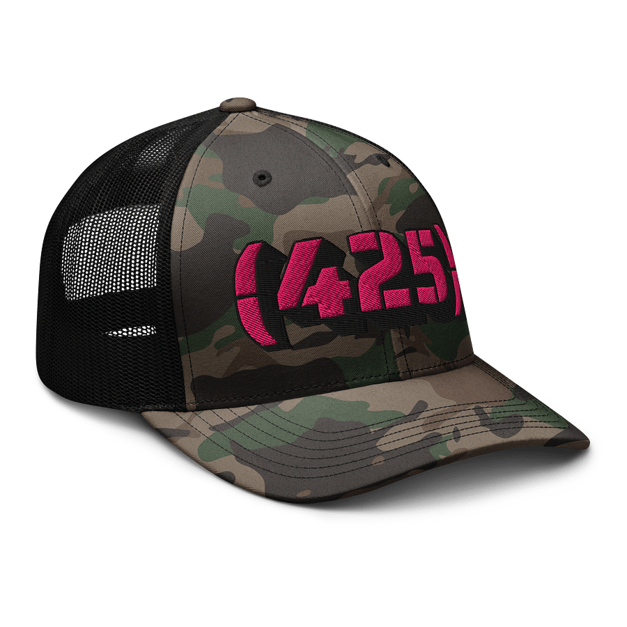 425 Camo Trucker Hat product image (6)