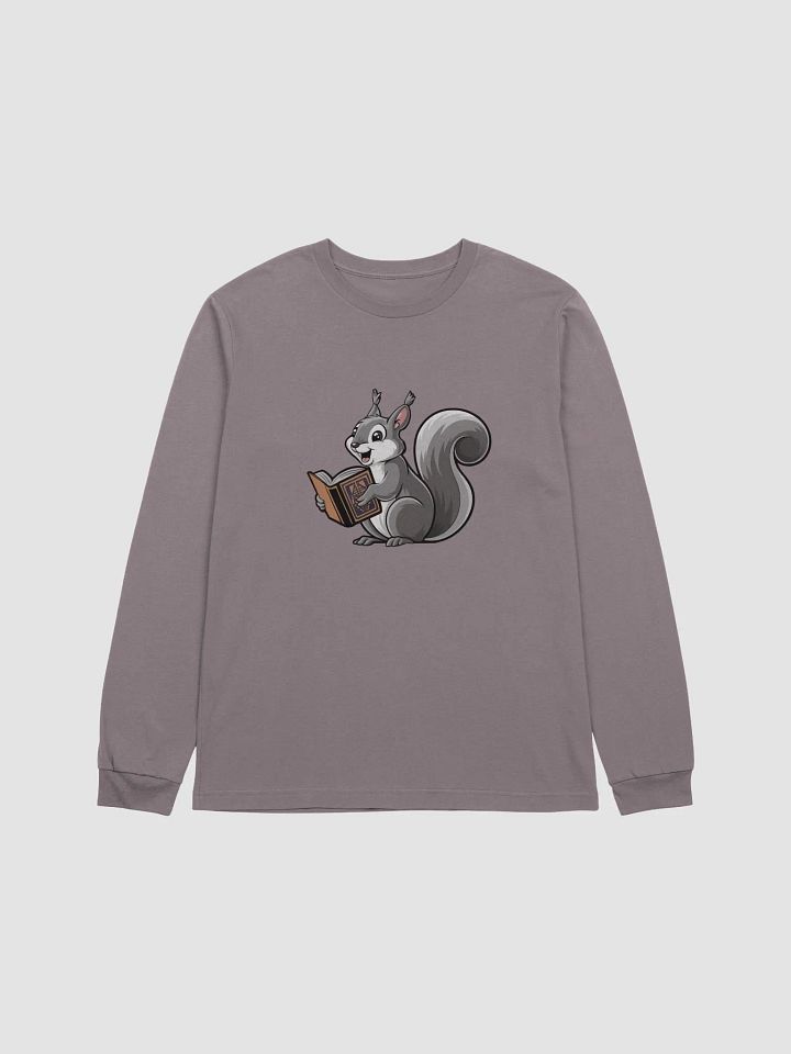 Smiling Squirrel Storytime Long Sleeve Tee product image (1)