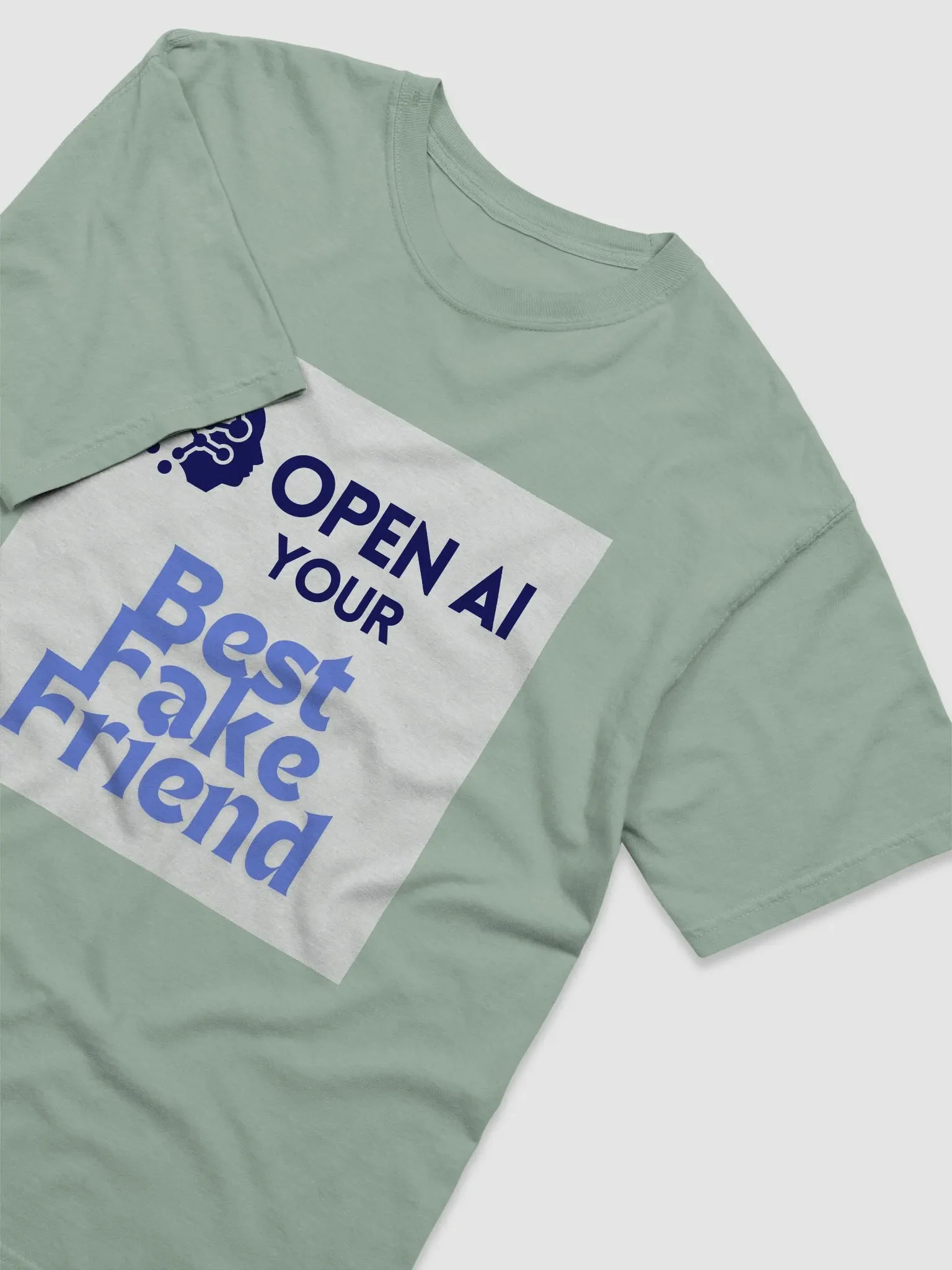 AI Best Friend Graphic Tee product image (3)