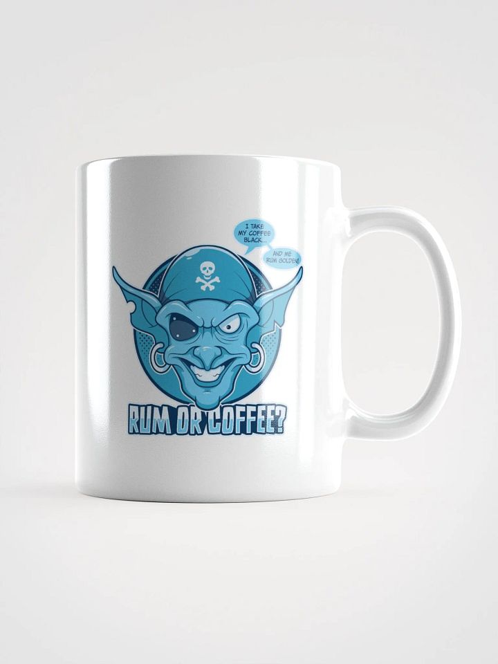 Funny College Student Coffee Mug – Retro Pirate Design product image (1)