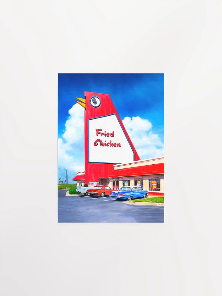 The Big Chicken – Marietta GA Matte Poster product image (4)