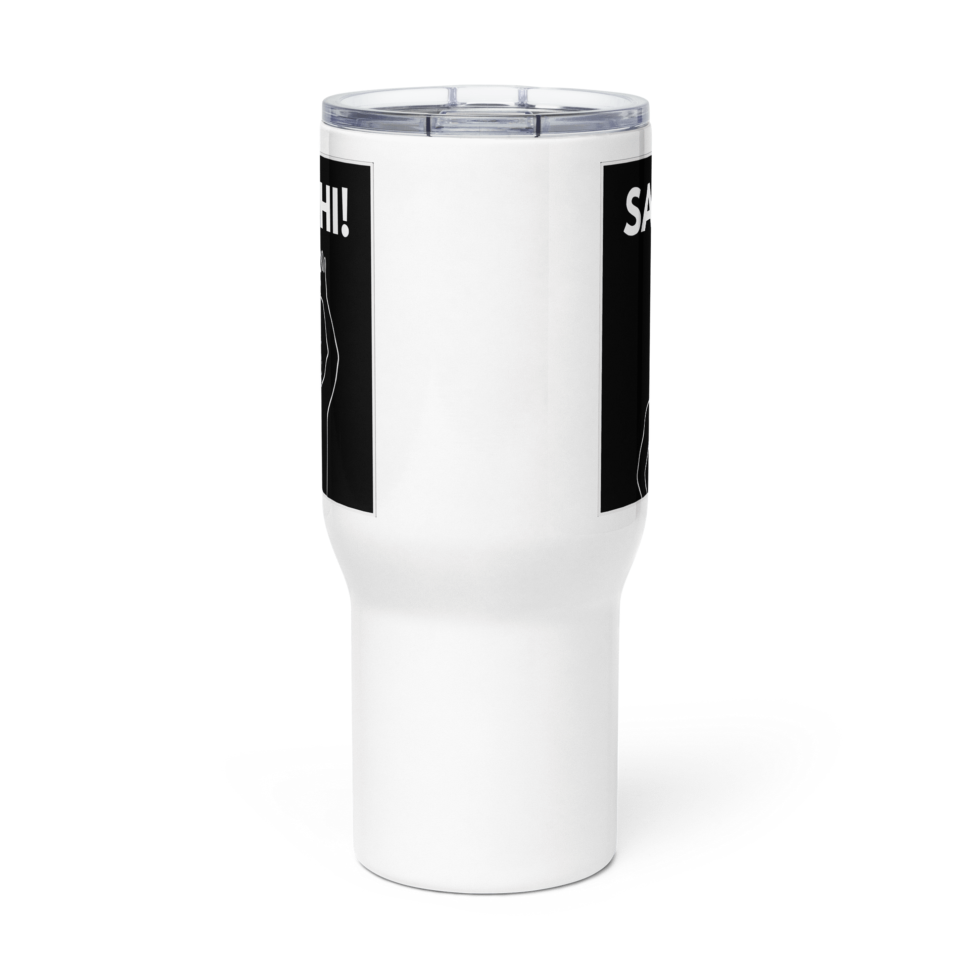 VIRAL Silhouette "Say Hi!" Travel Mug | Iconic Immersive Dance Workout XL Insulated Stainless Steel Tumbler product image (2)