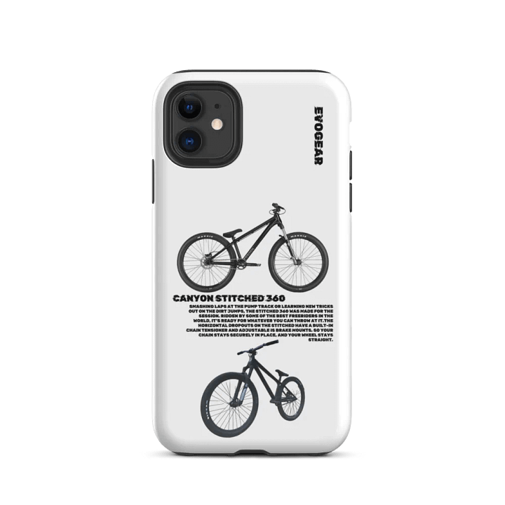 White Stitched 360 iPhone Case product image (2)