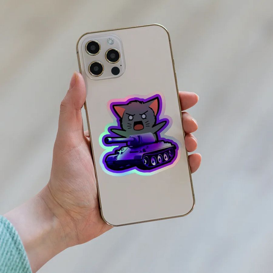 Tank Mus Holo Sticker product image (6)
