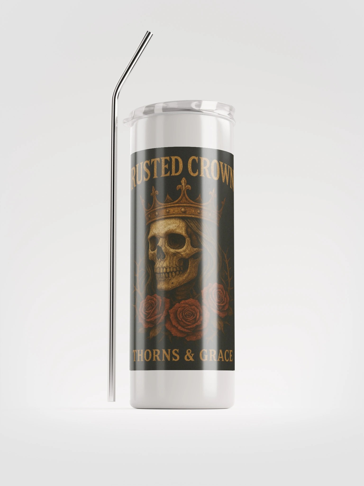 Rusted Crown Stainless Steel Tumbler product image (1)