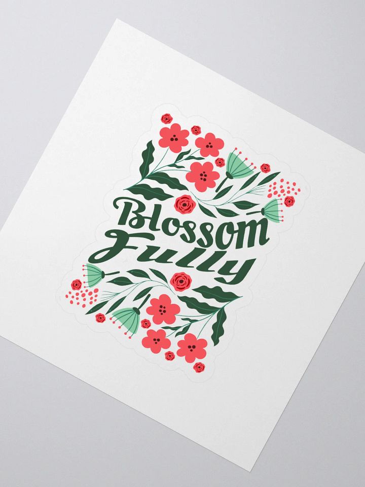 Blossom Fully Kiss Cut Stickers product image (2)