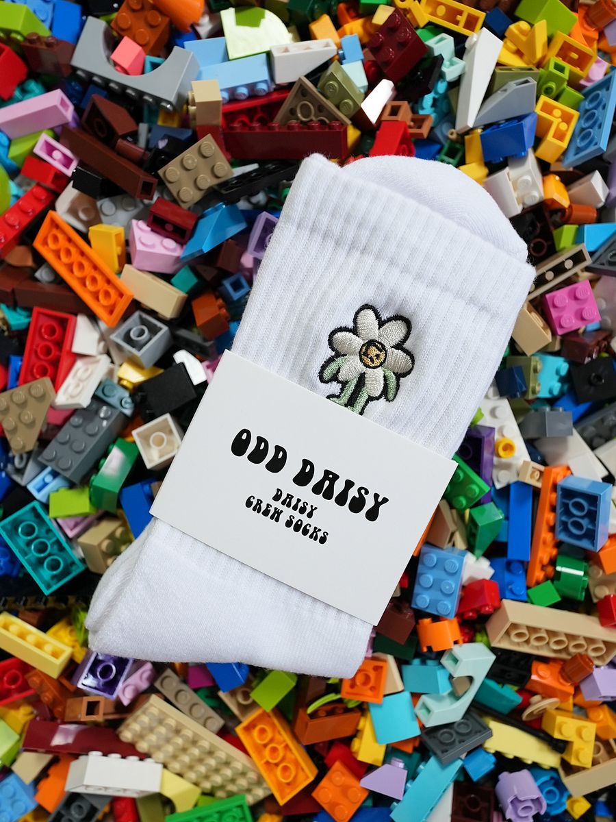 ODD Daisy Crew Socks product image (2)