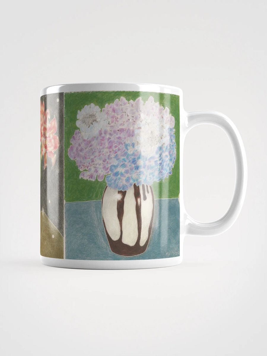 Flowers White Glossy Mug product image (4)
