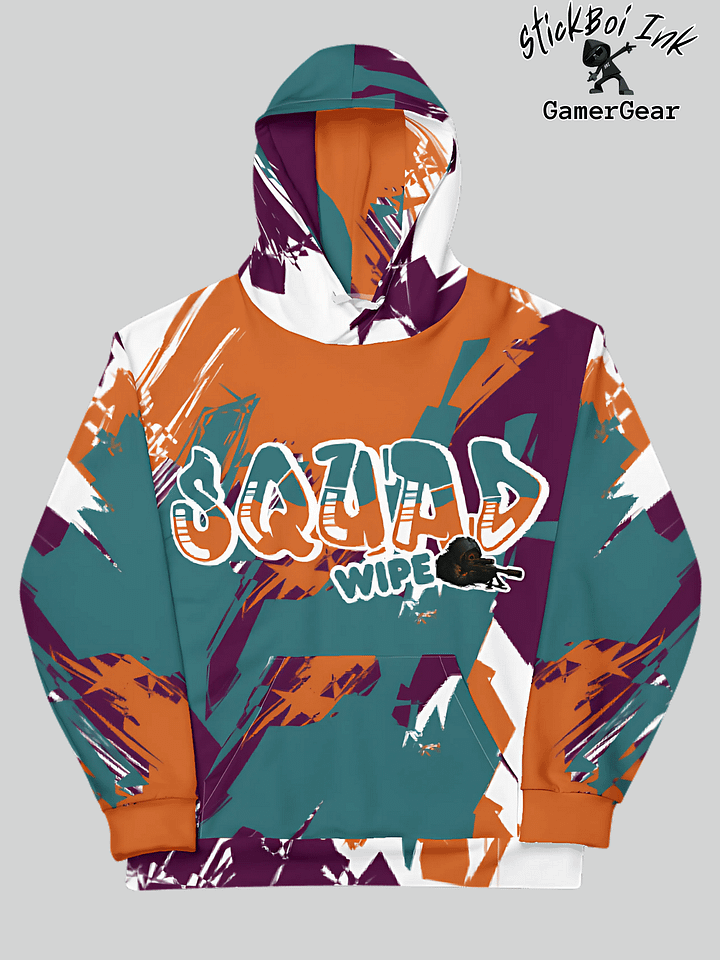 Gamer Hoodie - Squad Wipe by Stickboi Ink product image (1)