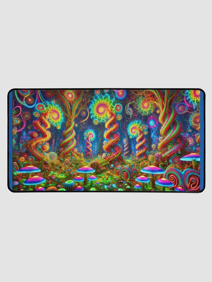 Psychedelic Forest Desk Mat product image (1)