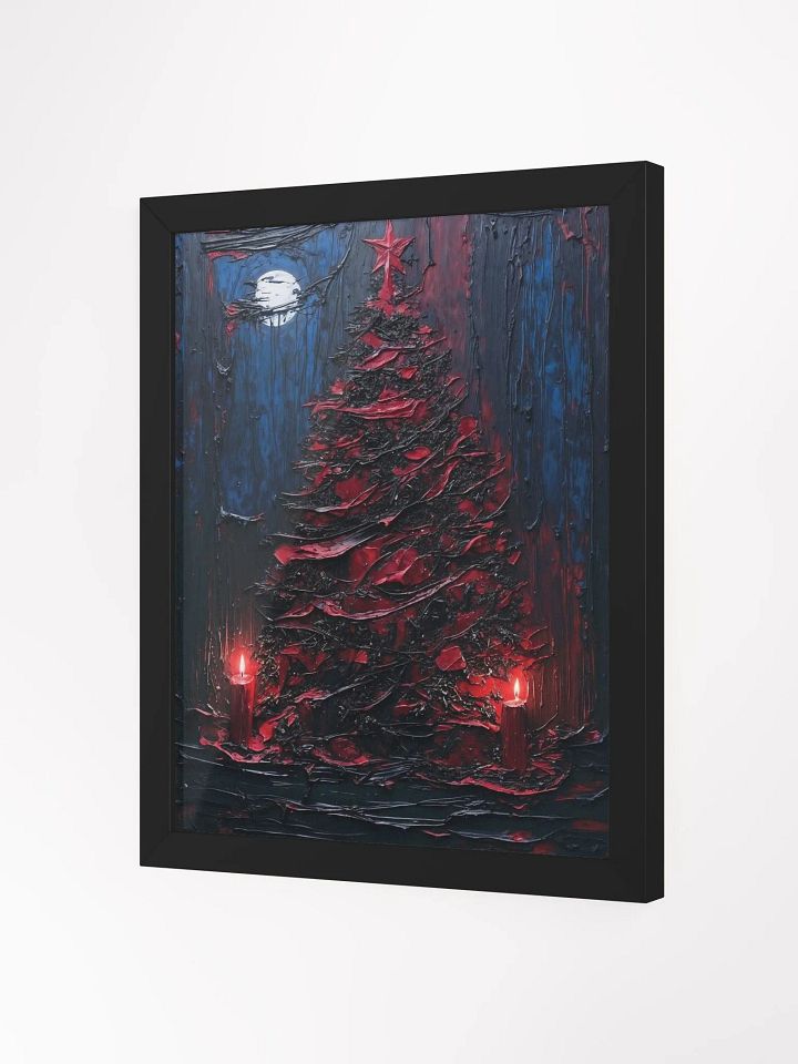 Glowing Christmas Tree Framed Print product image (8)