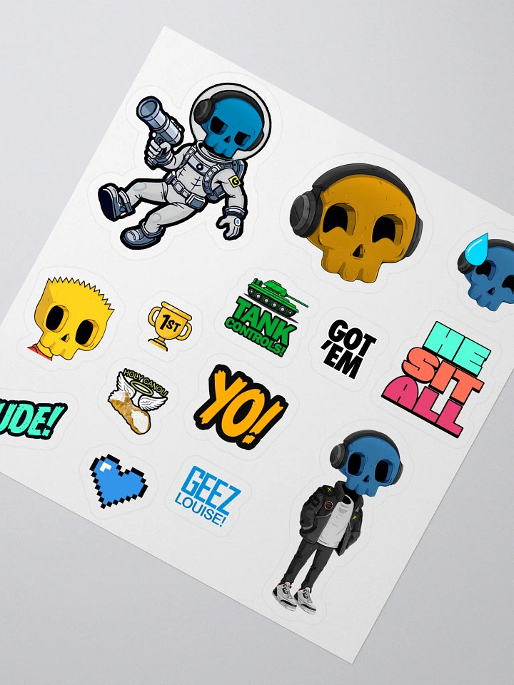 Skull Gang Sticker Pack #1 product image (2)