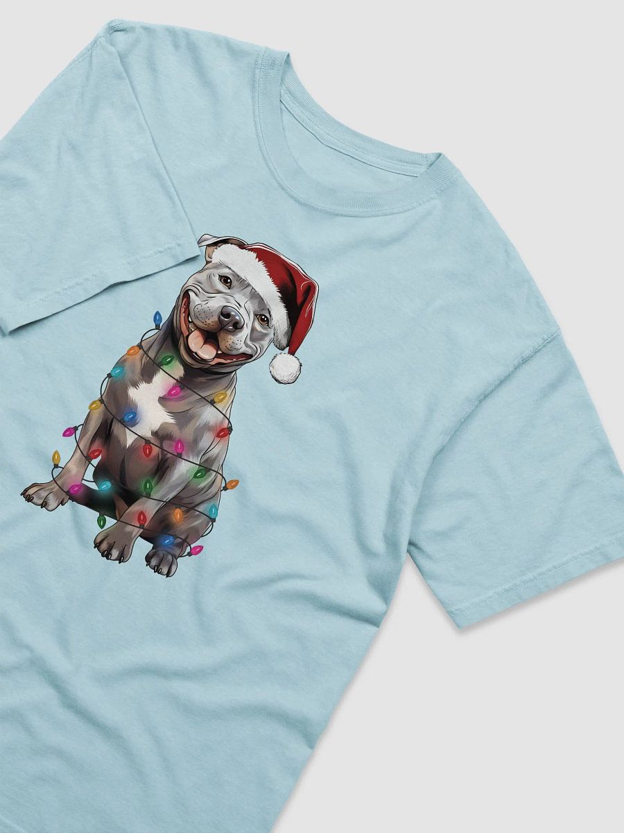 Funny Pitbull Terrier Christmas T-Shirt for Pittie Paw-rents product image (16)