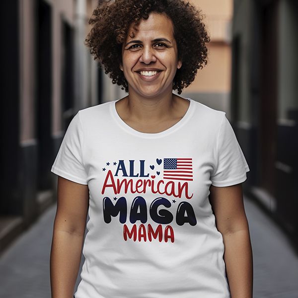 Patriotic MAGA Mama T-Shirt product image (1)