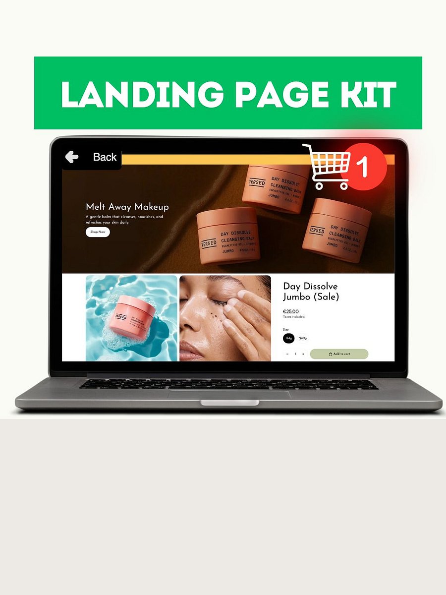Shopify Custom Landing Page Kit product image (1)