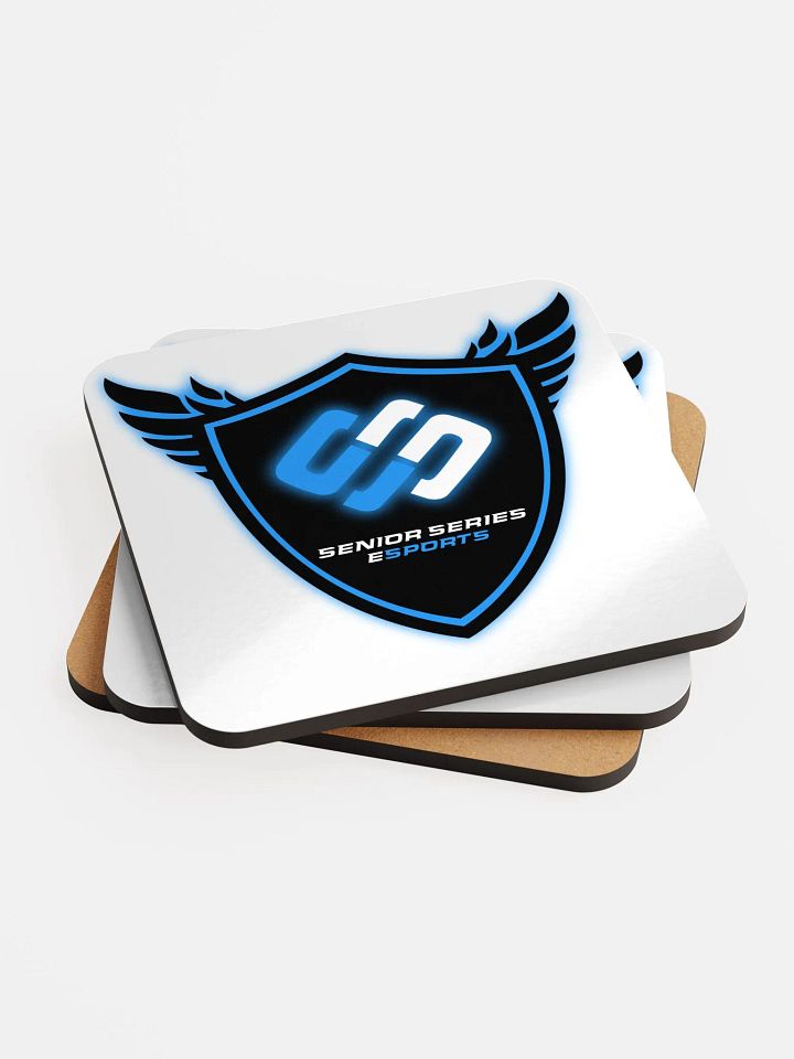 Senior Series Esports Glossed Cork Coaster product image (2)