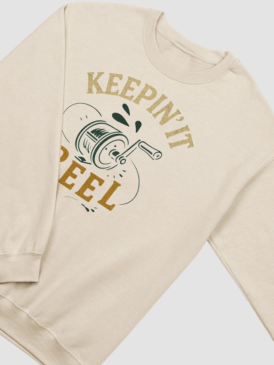 Vintage Keepin' It Reel Sweatshirt – Funny Retro Fisherman Humor product image (10)