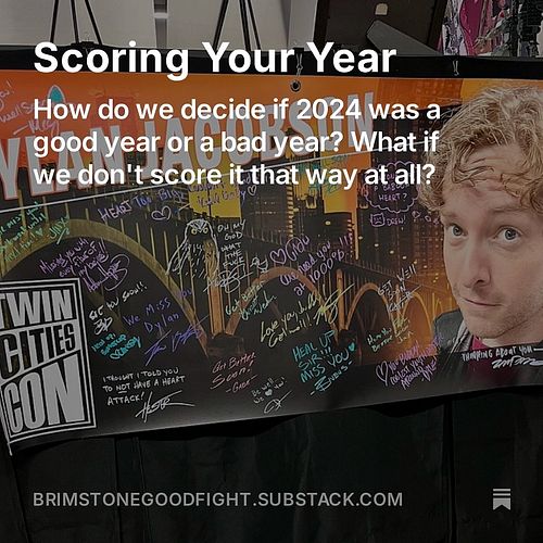 How do you approach the end of the year? Here’s what we think!

#substack #substackwriter #journal #goodfight #art #artworks ...