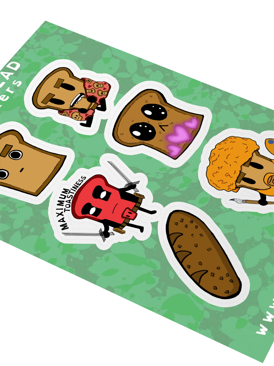 MIThaBREAD Sticker Sheet product image (2)