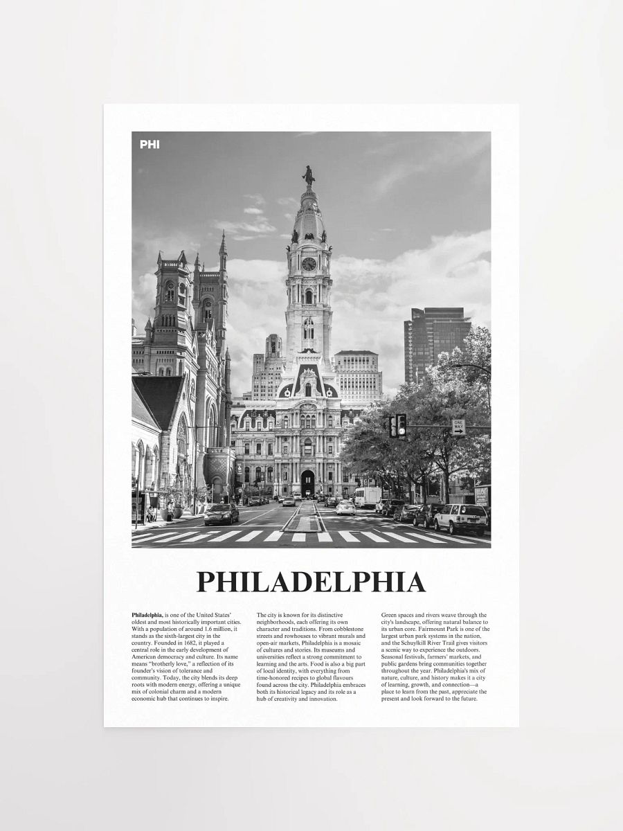 Philadelphia 03 Newspaper Poster product image (11)