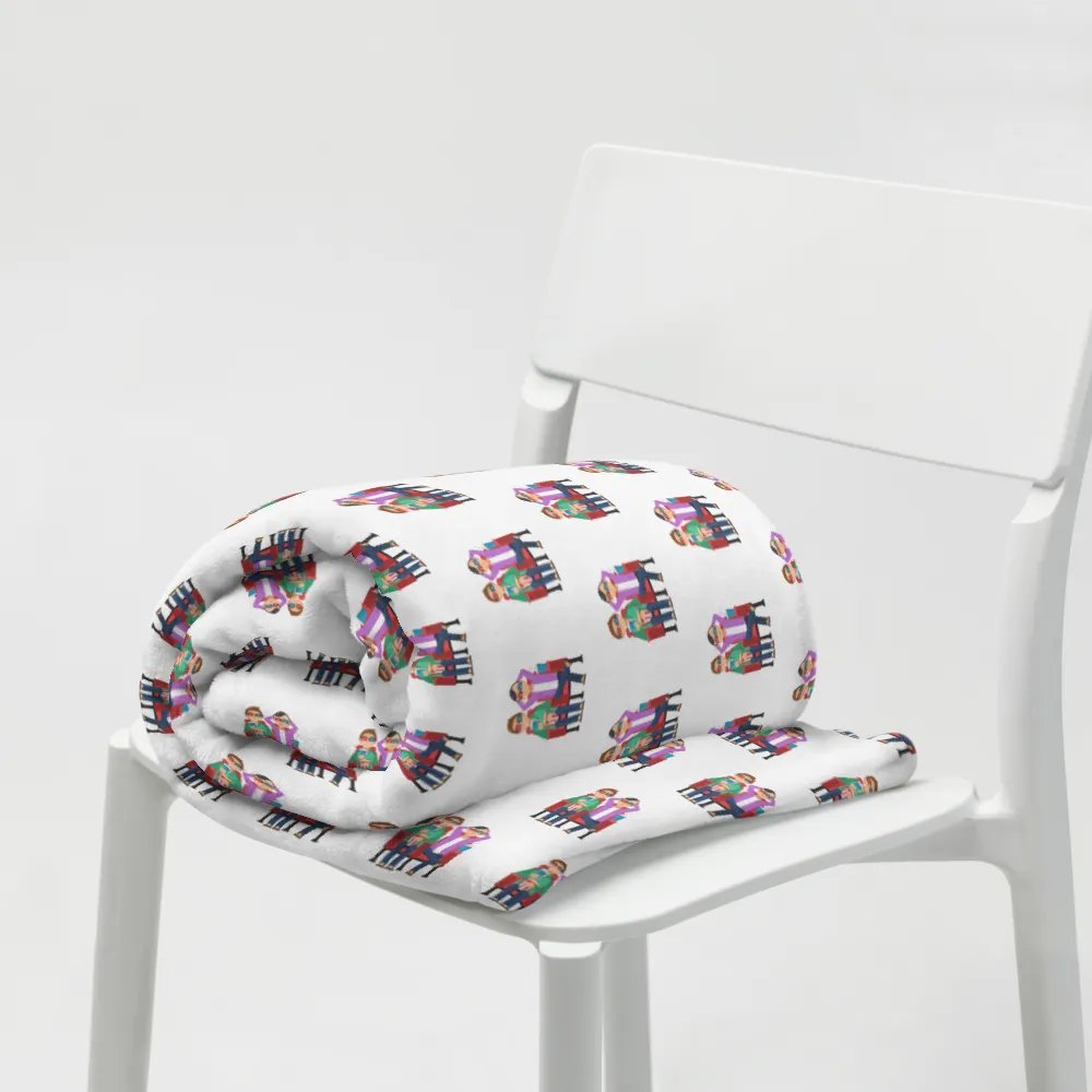 The Movie Minute Men Podcast Logo Throw Blanket product image (19)