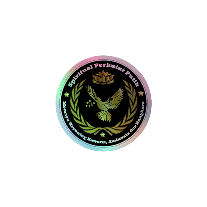 Stiker Spiriual Perkutut Putih product image (1)