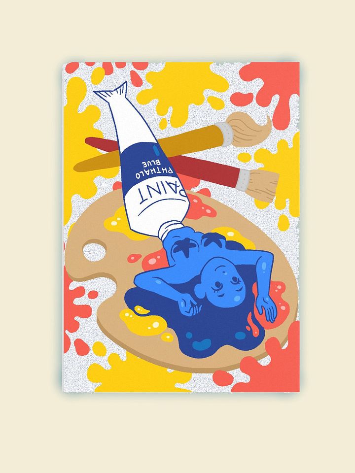 merpaint pin up poster product image (1)