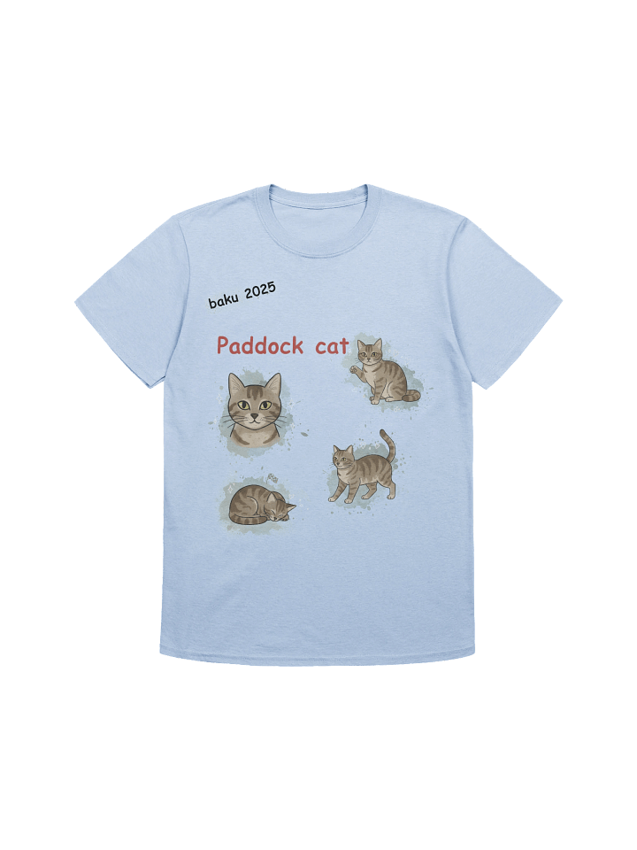Paddock Cat of Baku 2025 T-Shirt product image (1)