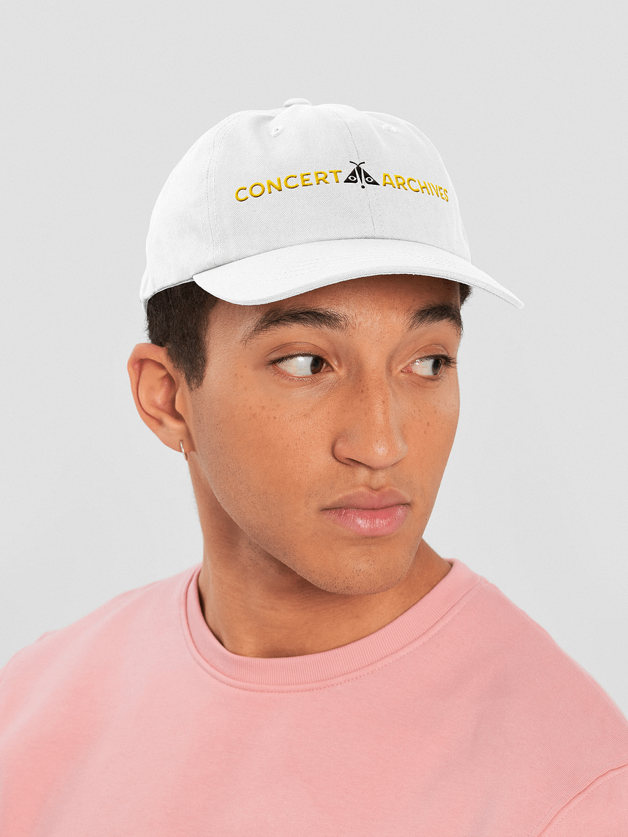 Concert Archives Dad Hat (White) product image (6)
