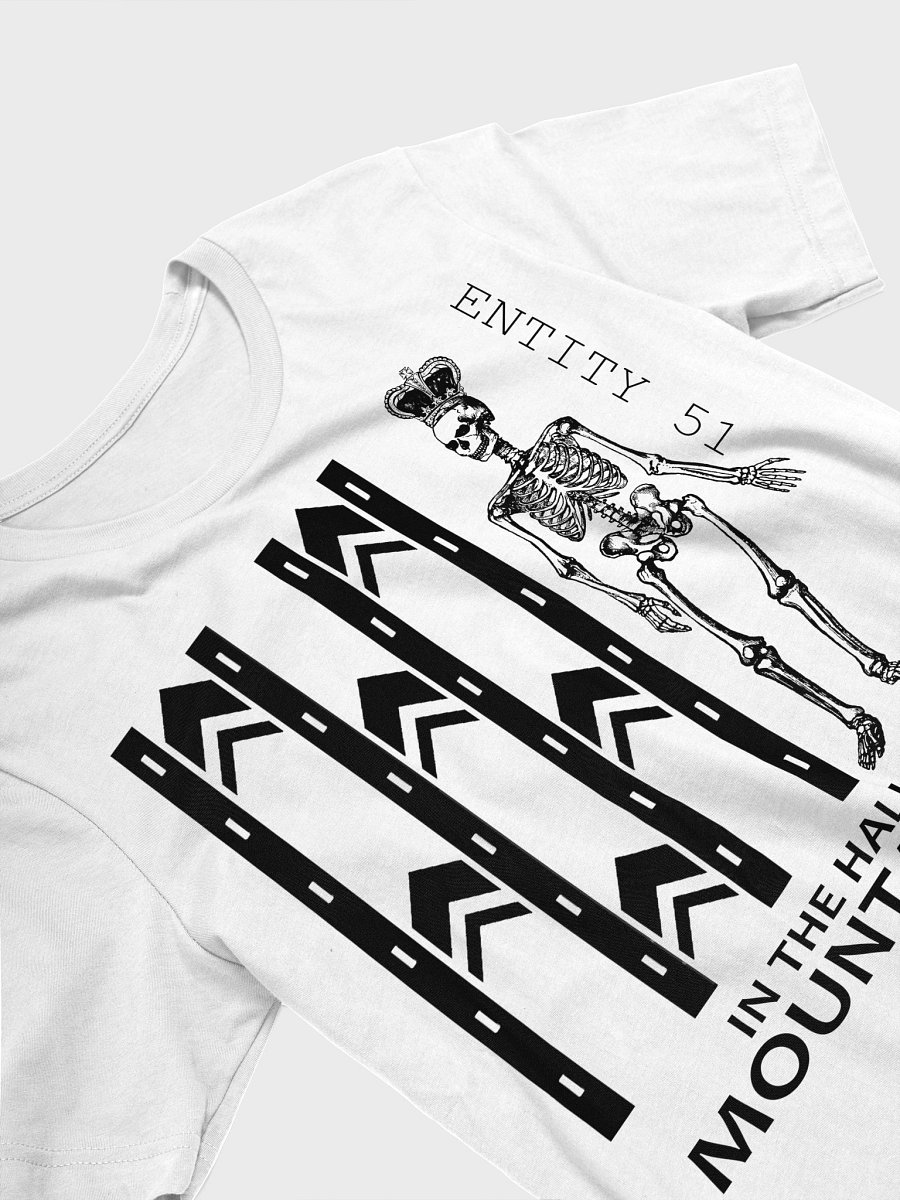 Entity 51 (White) | Unisex T-shirt product image (3)
