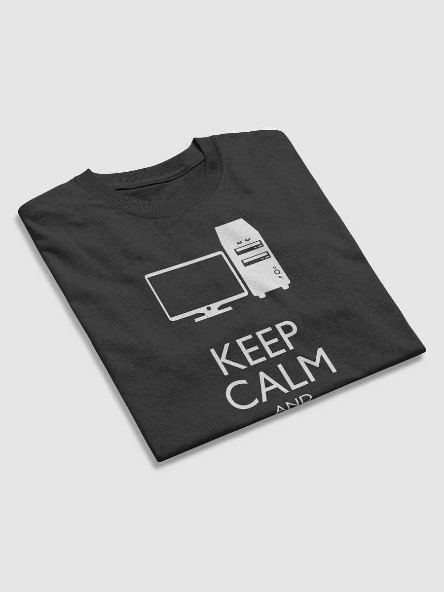 "Keep Calm and Compile On" Funny Coder T-Shirt product image (7)