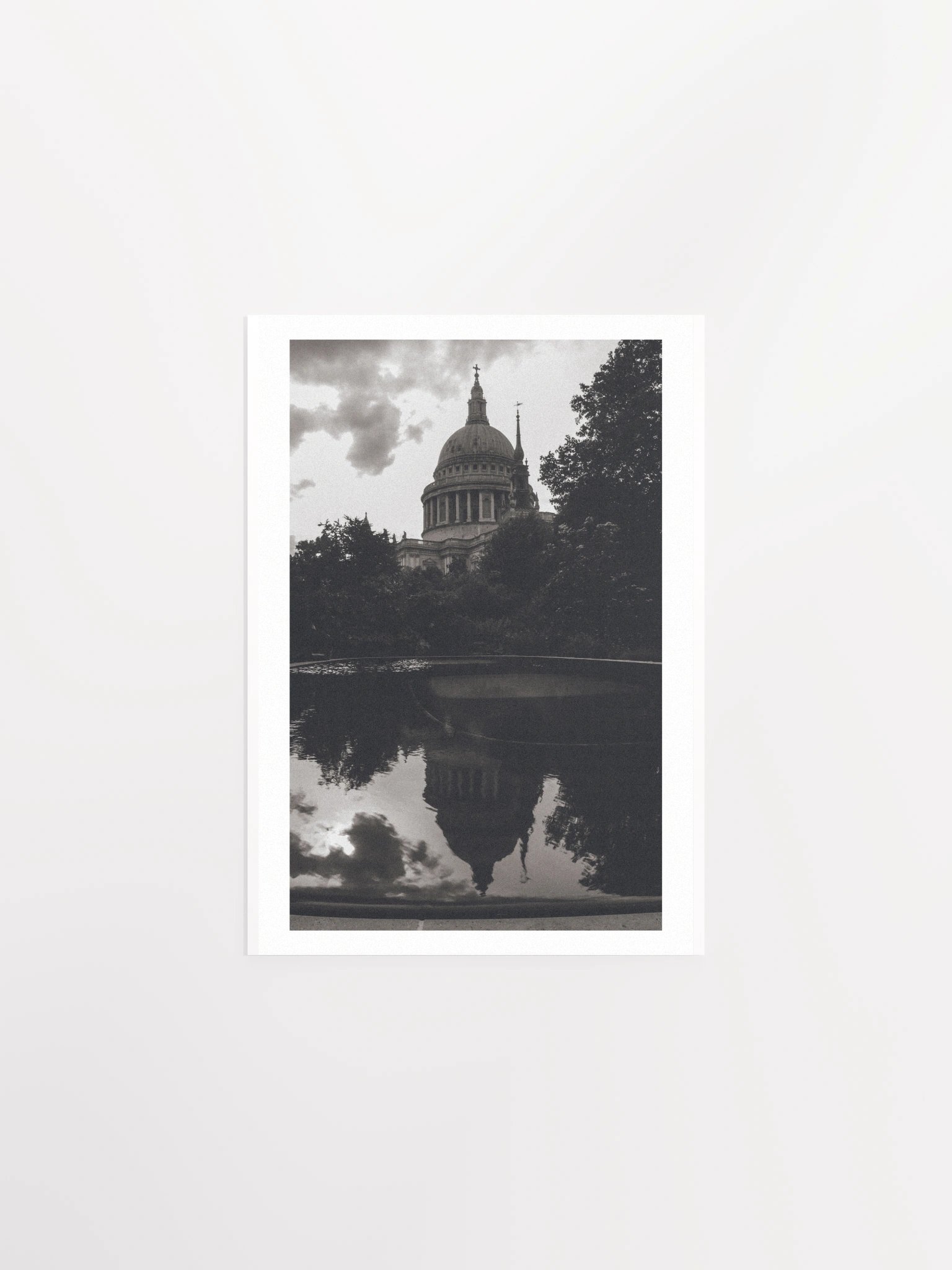 Reflections of St. Paul - Black & White / Print product image (2)
