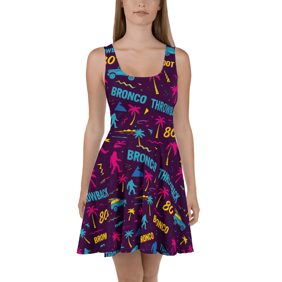 Destination Bigfoot Bronco Throwback 80's Women's Surf Dress product image (2)