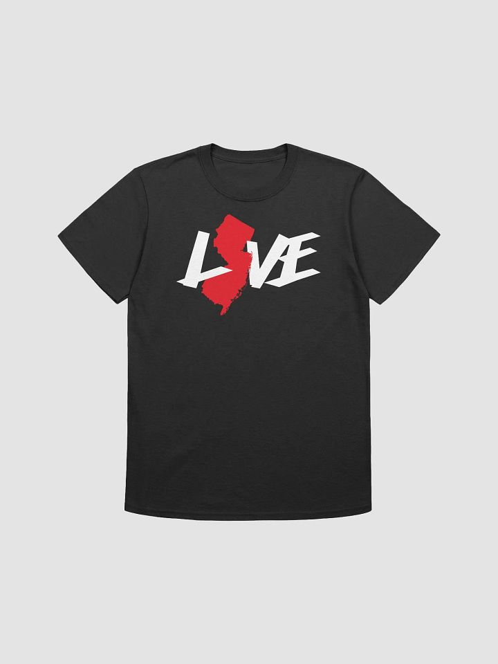 LOVE Jersey Unisex Softstyle Tee (Dark) product image (1)