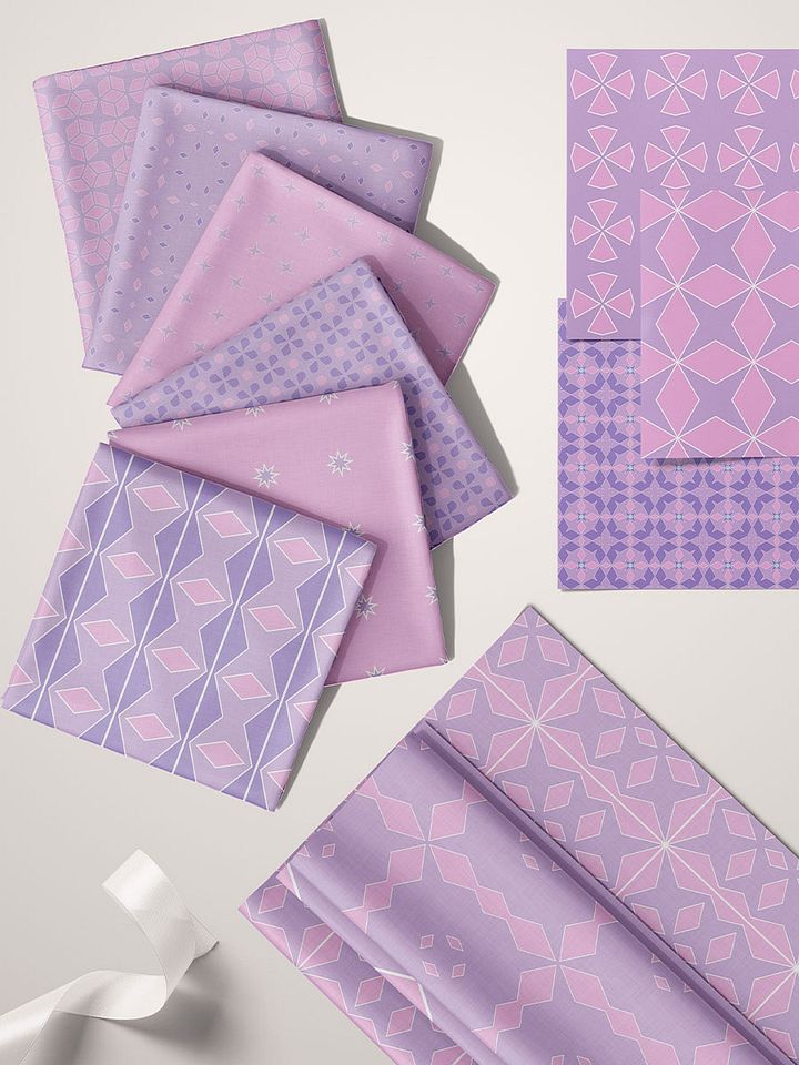 Abstract Pastels Pattern Pack 2 - Purple Pinks product image (1)